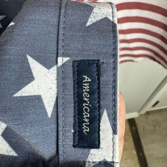 Magellan Relaxed Fit Shirt Men Small White US Flag Vented Short‎ Sleeve Fishing - Picture 6 of 9